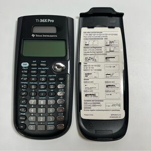 Texas Instruments TI-36X Pro Scientific‎ Calculator Black With Cover